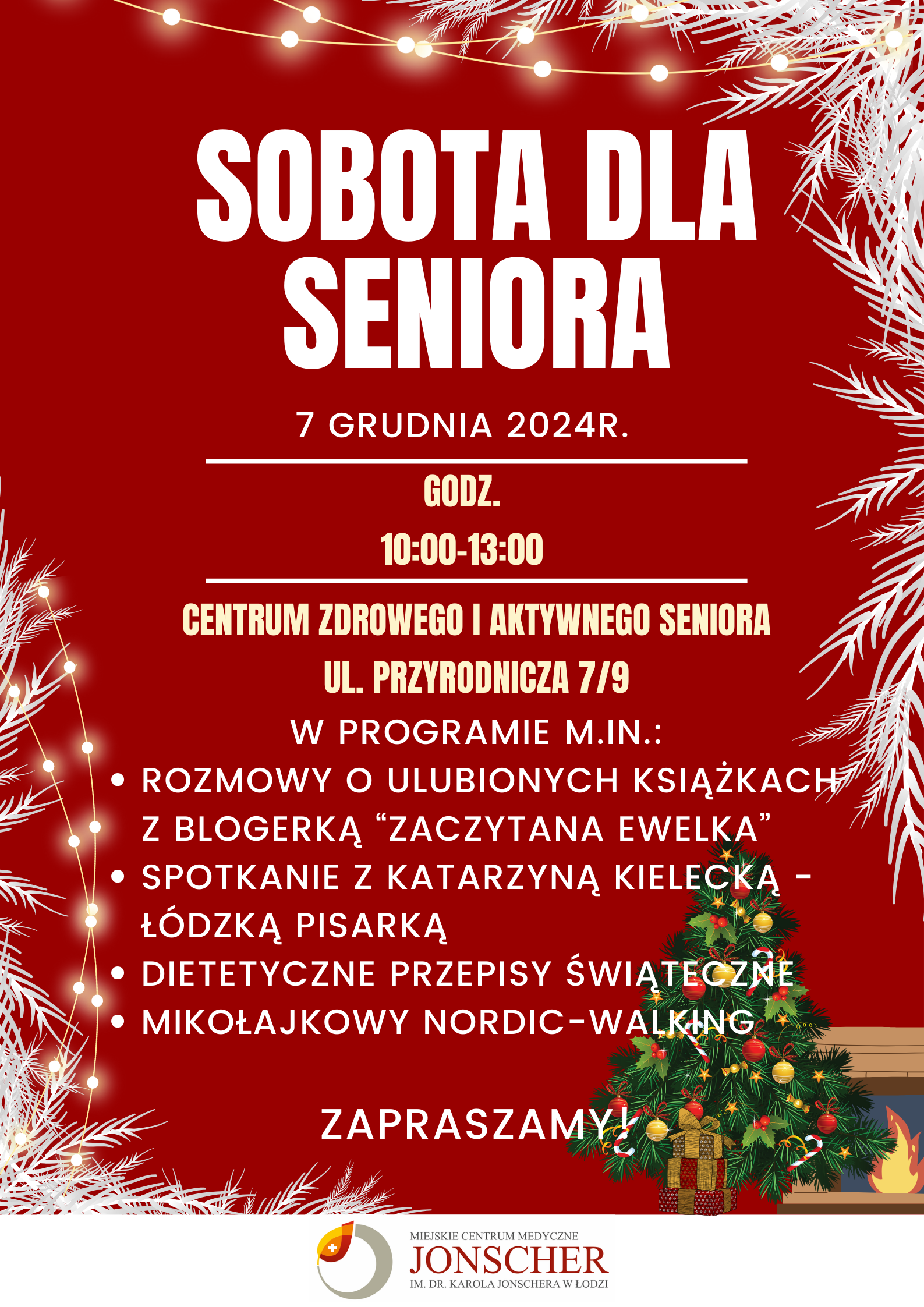 Sobota dla Seniora - 7 grudnia 2024
